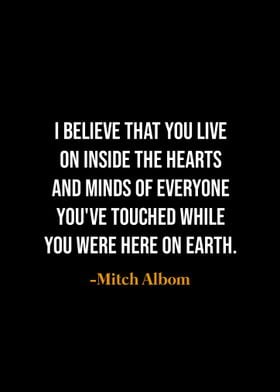 Mitch Albom Quote