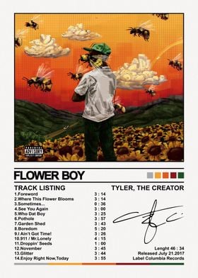 Flower Boy Album Cover