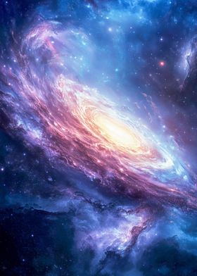 Spiral Galaxy Artwork