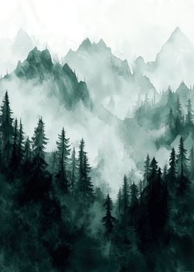 Misty Mountain Forest