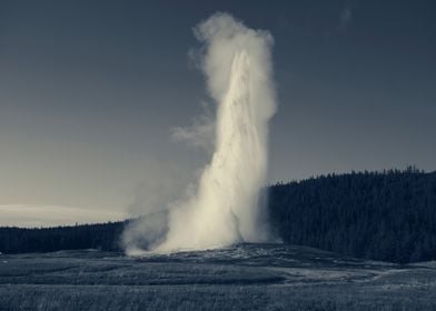 Old Faithful Geyser Eruption