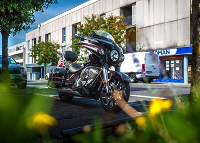 Black Indian Motorcycle