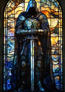 Stained Glass Knight