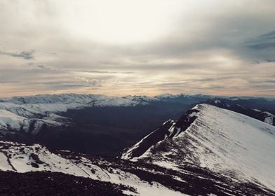 Snowy Mountain Range