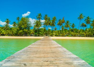 Tropical Beach Pier