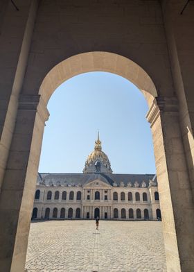 Parisian Courtyard View