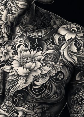 Floral Body Art