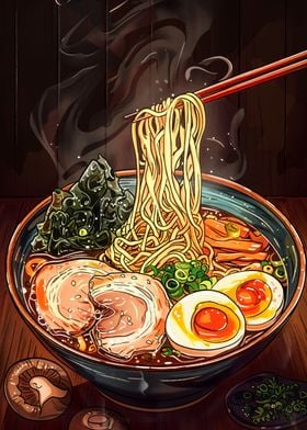 Steaming Bowl of Ramen