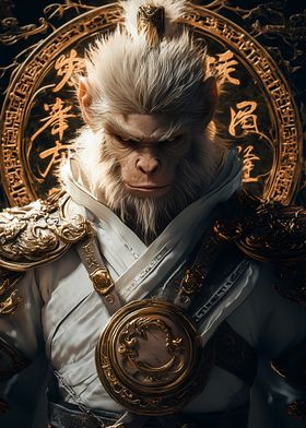 Monkey King Digital Art