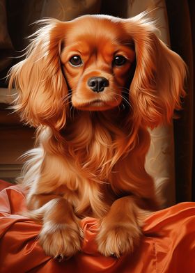 Ruby Cavalier King Charles Spaniel