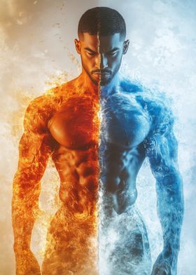 Fire and Ice Man