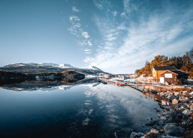 Norwegian Mountain Lake