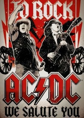 AC/DC We Salute You Poster