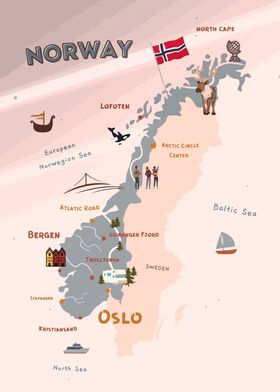 Norway Map