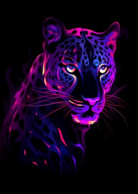 Neon Leopard