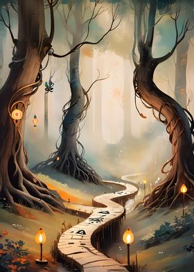 Enchanted Forest Path