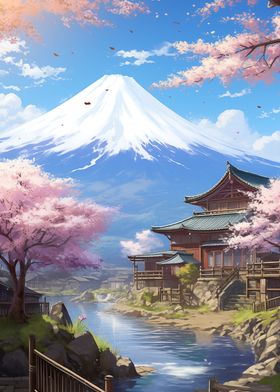 Mount Fuji Landscape