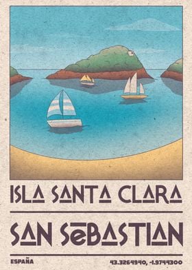 Isla Santa Clara, San Sebastian