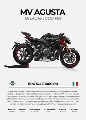 MV Agusta Brutale 1000 RR Motorcycle