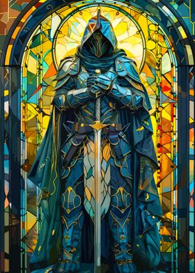 Stained Glass Knight