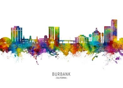 Burbank Skyline California