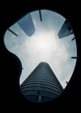 Skyscrapers in Madrid