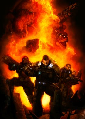 Gears of War Poster