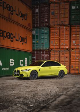 BMW M3 Competition Sao Paulo Yellow