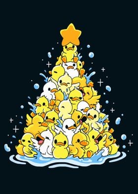 Duck Christmas Tree