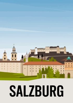 Salzburg Cityscape