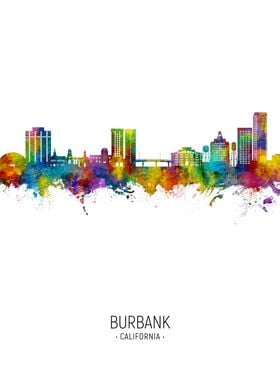 Burbank Skyline California