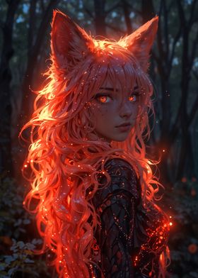 Fiery Fox Girl