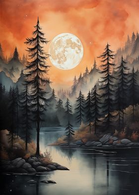 Full Moon Forest