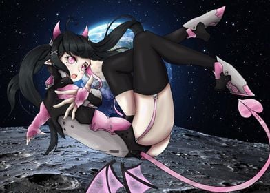 Anime Girl in Space