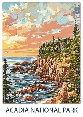 Acadia National Park Sunset