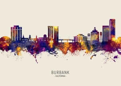 Burbank Skyline California