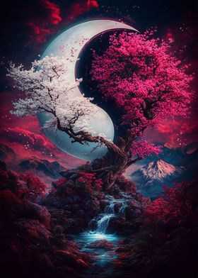 Crescent Moon Tree