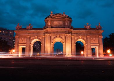 Triumphal Arch at Night