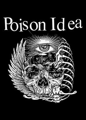 Poison Idea Skull Logo