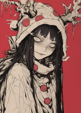 Creepy Anime Girl