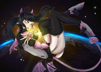 Anime Girl in Space