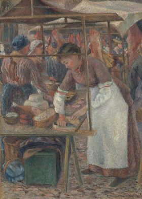 Market Stall Painting