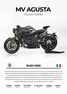 MV Agusta Rush 1000 Motorcycle