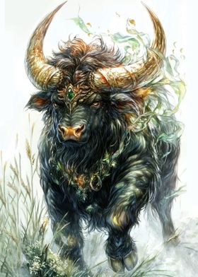 Mythical Black Bull 