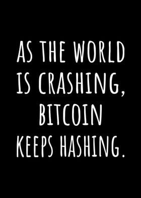 Bitcoin hashrate saying