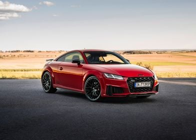 Red Audi TT Coupe