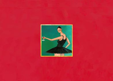 My Beautiful Dark Twisted Fantasy Album Cover