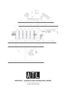 Atlanta Airport Layout