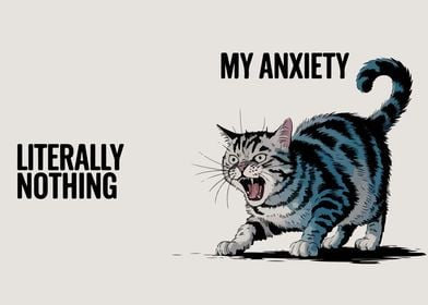 Cat Anxiety Meme