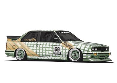 BMW E30 M3 Airlift